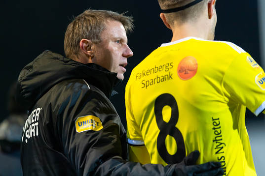 Falkenbergs tränare Hasse Eklund