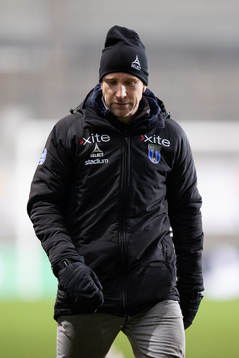 Sirius tränare Henrik Rydström deppar