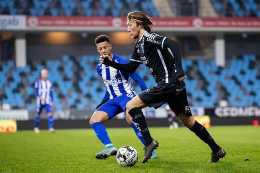 IFK Göteborgs Tobias Sana och Sirius Axel Björnström
