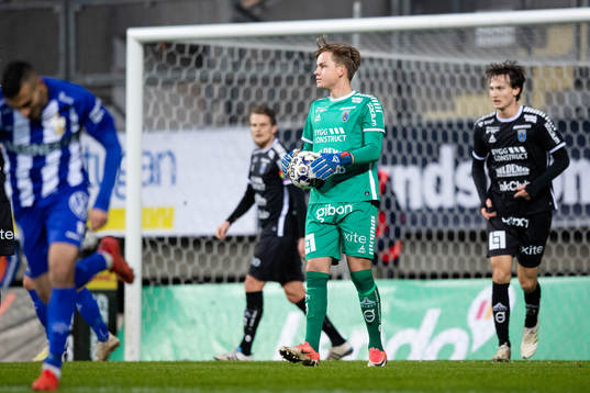 Sirius målvakt Hannes Sveijer
