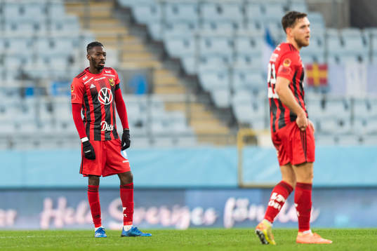 Östersunds Blair Turgott deppar
