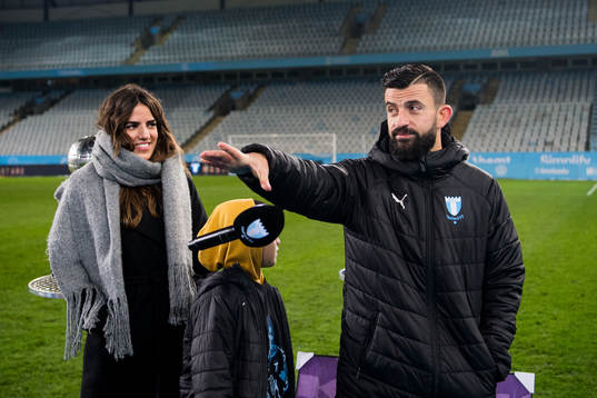 Malmö FFs Behrang Safari släpper mikrofonen
