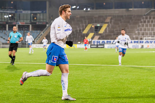 IFK Norrköpings Christoffer Nyman jublar