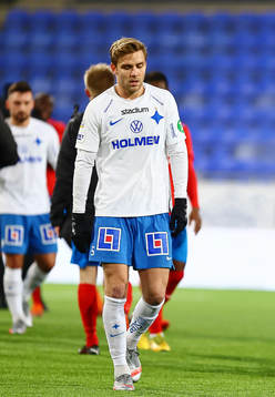 Vinnare av skytteligan IFK Norrköpings Christoffer Nyman