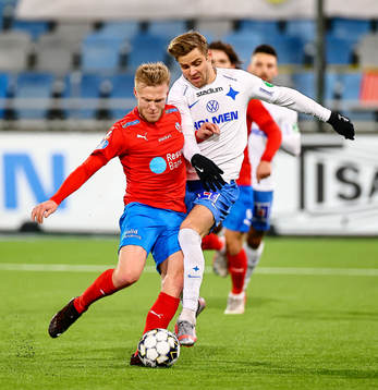Helsingborgs Andreas Landgren och IFK Norrköpings