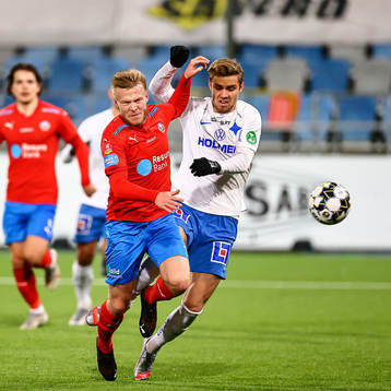 Helsingborgs Andreas Landgren och IFK Norrköpings