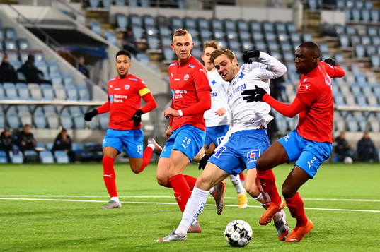 IFK Norrköpings Christoffer Nyman och Helsingborgs Ravy