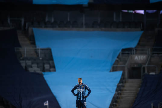 Djurgårdens Jonathan Augustinsson deppar