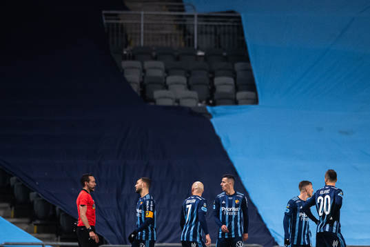 Djurgårdens spelare reagerar på domslut