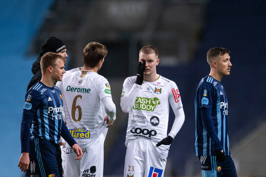 Varbergs Anton Liljenbäck deppar