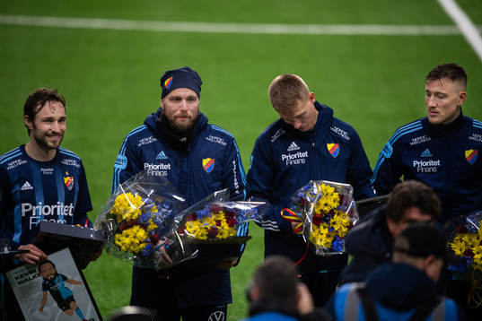 Djurgårdens Kevin Walker , Jonathan Ring, Jonathan