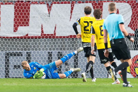 Häckens målvakt Pontus Dahlberg