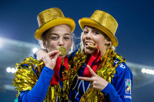 Rikke Bogetveit Nygaard and Celin Bizet Ildhusøy of
