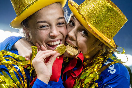Rikke Bogetveit Nygaard and Celin Bizet Ildhusøy of