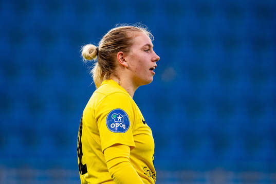 Goalkeeper Moa Edrud of Arna-Bjørnar