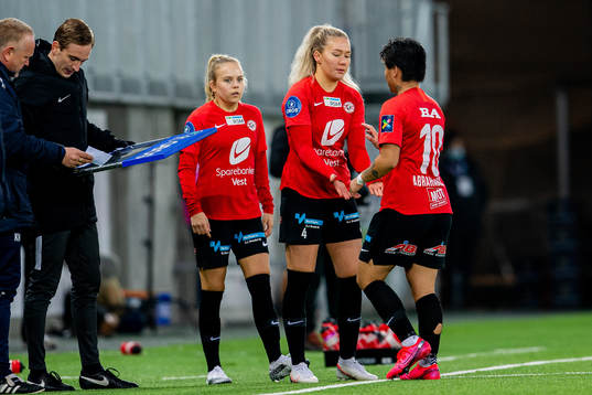 Emilie Skrede of Arna-Bjørnar comes