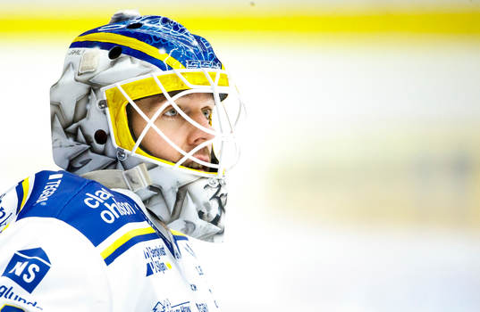 Leksands målvakt Axel Brage
