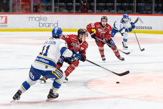 Örebros Filip Barklund och Leksands Martin Karlsson