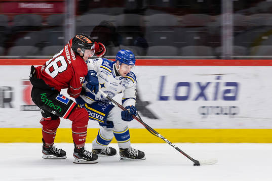 Örebros Joonas Rask och Leksands Patrik Norén