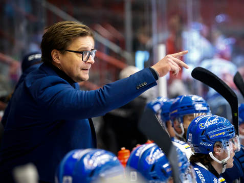 Leksands tränare Björn Hellkvist