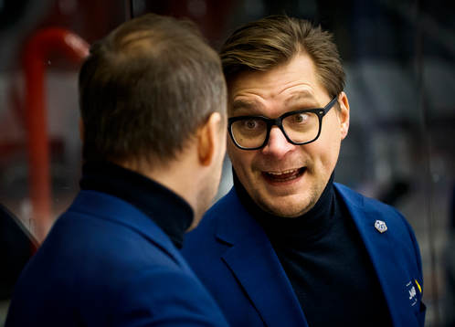 Leksands tränare Björn Hellkvist
