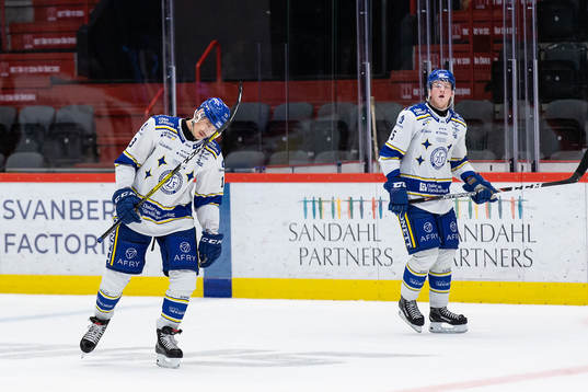 Leksands Jon Knuts och Calle Själin deppar