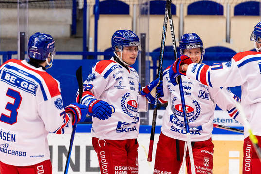 Oskarshamns John Dahlström jublar