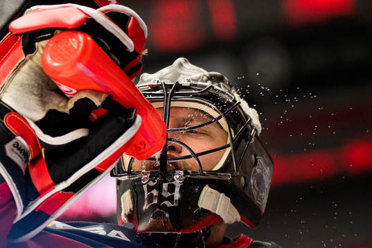 Malmö Redhawks målvakt Oscar Alsenfelt