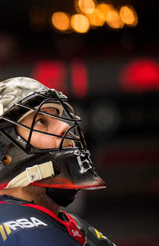 Malmö Redhawks målvakt Oscar Alsenfelt