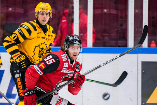 Malmö Redhawks Carl Persson och Skellefteås Joakim