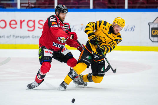 Malmö Redhawks Victor Backman och Skellefteås Oskar