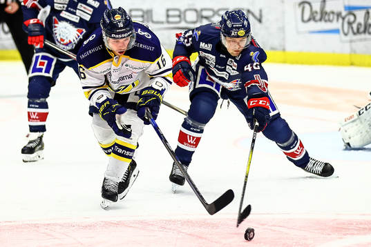 s Filip Sandberg och Linköpings Simon Lundmark