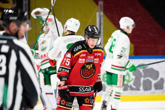 Luleås Arttu Ilomäki deppar