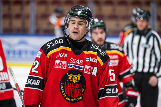 Luleås Karl Fabricius deppar