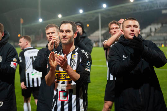 Landskronas Alexander Tkacz jublar