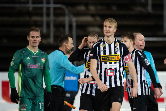 Landskronas Viktor Wihlstrand jublar