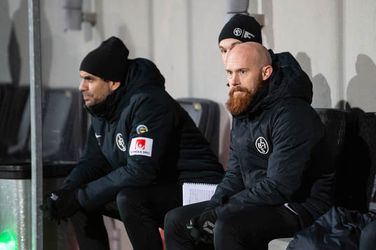 Landskronas assisterande tränare Max Mölder