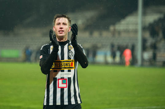 Landskronas Filip Olsson jublar