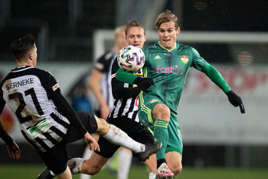 Landskronas Kevin Jensen och Dalkurds Hampus Finndell