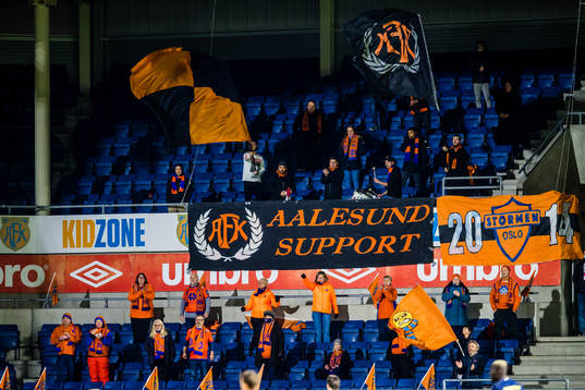 Spectators in the stands