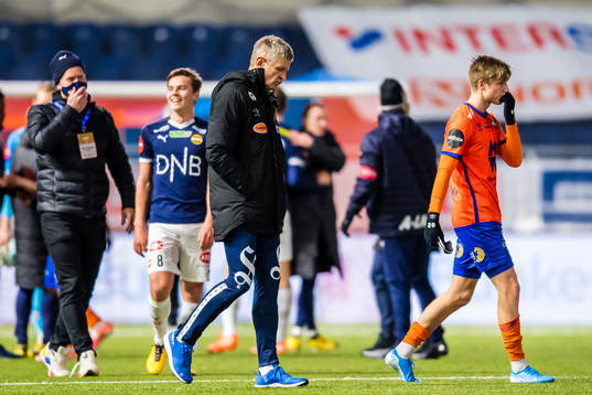 Lars Arne Nilsen, head coach of Aalesund, and Markus