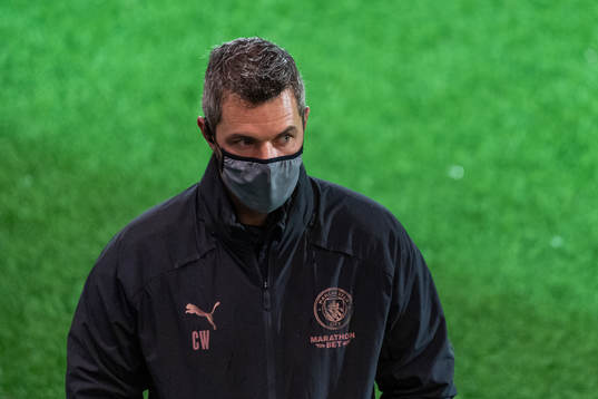 Gareth Taylor, head coach of Manchester City
