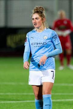 Laura Coombs of Manchester City