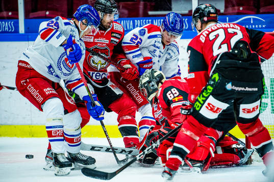 Oskarshamns Kim Strömberg och John Dahlström mot Malmö