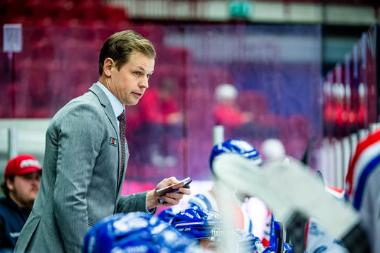 Oskarshamns tränare Martin Filander