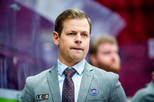 Oskarshamns tränare Martin Filander