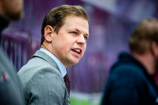 Oskarshamns tränare Martin Filander