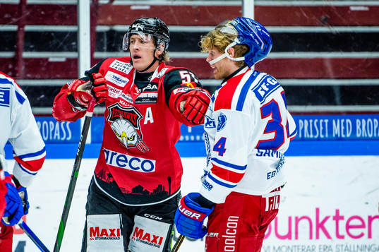 Malmö Redhawks Emil Sylvegård i bråk med Oskarshamns