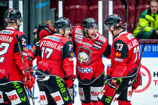 Malmö Redhawks Lars Bryggman, Pathrik Westerholm, Ponthus
