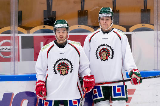 Frölundas Philip Granath och Jonatan Lundin-Andersson